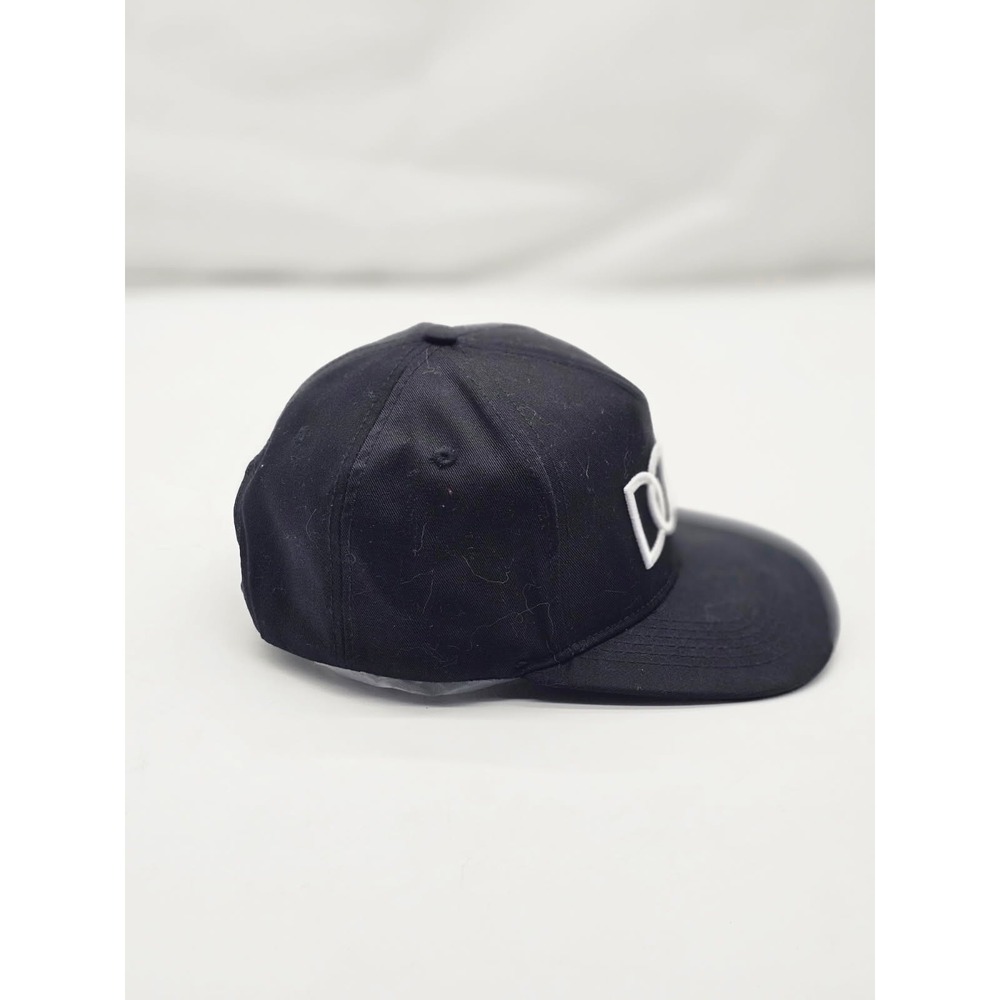 DOPE Black Solid Snapback Hat Cap, One Size Adjustable, Unisex Adults - Picture 3 of 7
